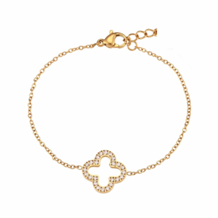 Hollow Clover bracelet