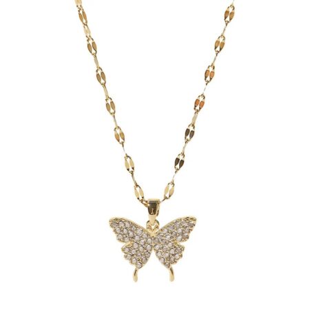 Winged necklace