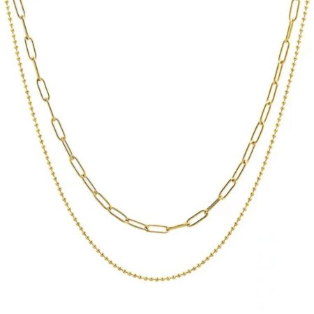 Scarlett layered necklace
