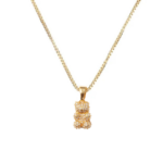 Bear charm necklace
