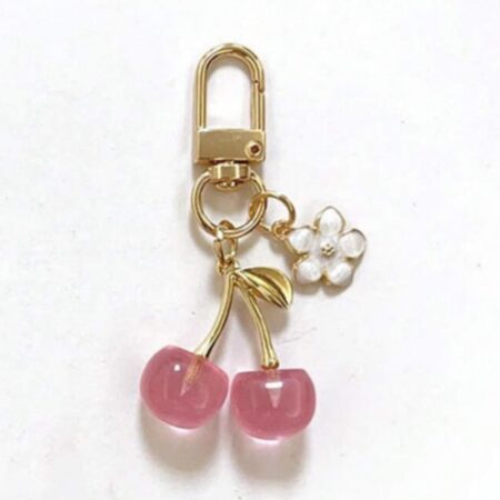 Mini Cherry bag charm