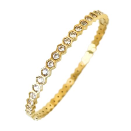 Queen B bangle studded