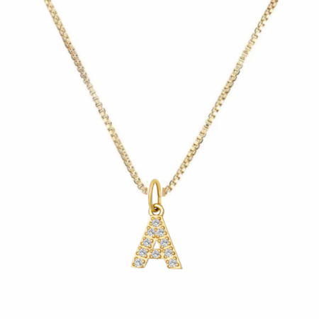 Initial necklace